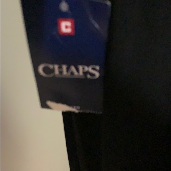 Chaps black dress with wrap style - Picture 5 of 8